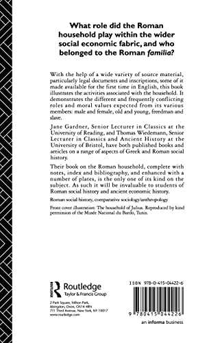 The Roman Household: A Sourcebook (Routledge Sourcebooks for the Ancient World)