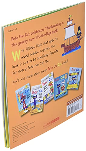 Pete the Cat: The First Thanksgiving: A Thanksgiving Lift-the-Flap Book for Kids