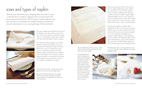 The Art of Napkin Folding: Includes 20 step-by-step napkin folds plus finishing touches for the perfect table setting