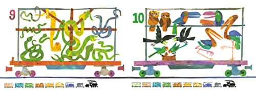 1, 2, 3 to the Zoo: A Counting Book by Carle, Eric