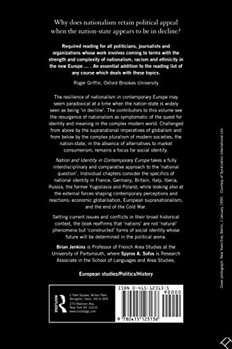 Nation and Identity in Contemporary Europe