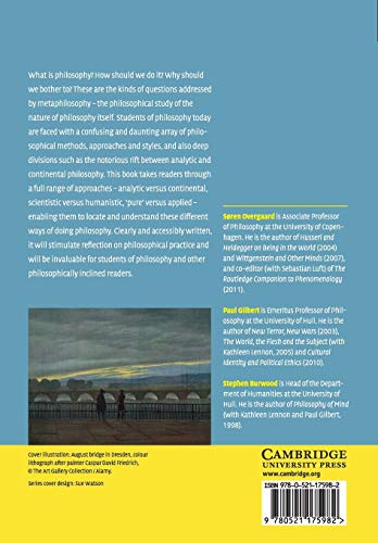 An Introduction to Metaphilosophy (Cambridge Introductions to Philosophy)