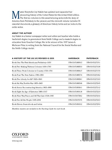 Reconstructing America: Elementary Grades Teaching Guide, A History of U.S. Book 7