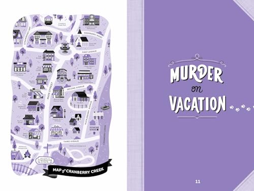 Murder on Vacation: Book 4: Solve the Puzzles-and the Plot of a Cozy Bed and Breakfast Mystery! (A Cranberry Creek Word Search Mystery)