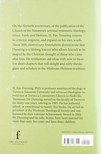 Grace, Faith & Holiness, 30th Anniversary Annotations