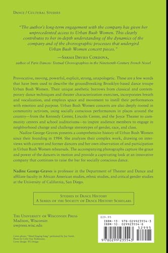 Urban Bush Women: Twenty Years of African American Dance Theater, Community Engagement, and Working It Out (Studies in Dance History)