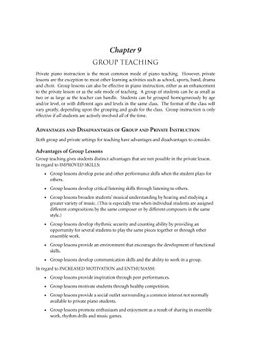 Professional Piano Teaching, Vol 1: A Comprehensive Piano Pedagogy Textbook
