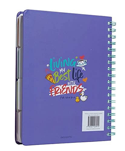 Friends: 12-Month Undated Planner: (Friends TV Show Gift, Friends Planner, Friends Gift, Undated Planner)
