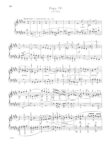Bach - Well-Tempered Clavier Book 1  Piano Sheet Music  Schirmer Classics Vol. 13  Preludes and Fugues BWV 846-869  Advanced Piano Songbook and Teacher Resource