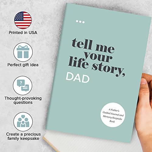 Tell Me Your Life Story, Dad: A Father's Guided Journal & M