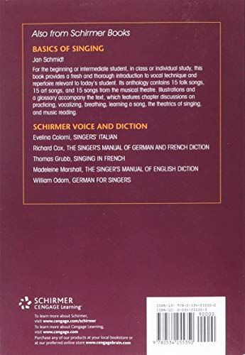 The Structure of Singing: System and Art in Vocal Technique