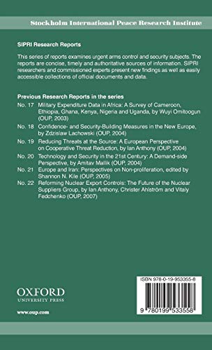 Terrorism in Asymmetric Conflict: Ideological and Structural Aspects (SIPRI Research Reports)