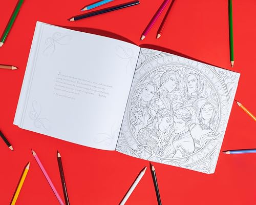 A Court of Thorns and Roses Coloring Book