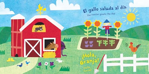 Indestructibles: Hola, granja! / Hello, Farm!: Chew Proof  Rip Proof  Nontoxic  100% Washable (Book for Babies, Newborn Books, Safe to Chew) (Spanish Edition)