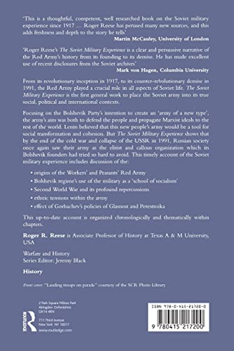 The Soviet Military Experience (Warfare and History)