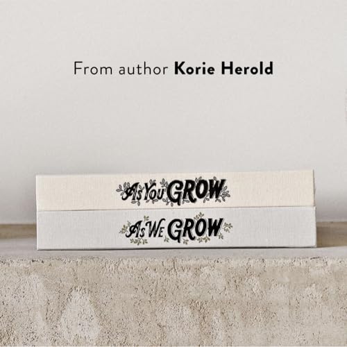 As We Grow: A Modern Memory Book for Married Couples
