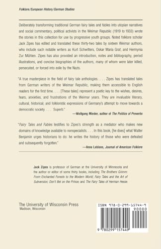 Fairy Tales and Fables from Weimar Days