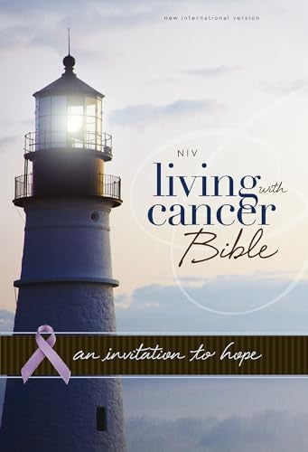 NIV, Living With Cancer Bible, Leathersoft, Navy/Brown: An Invitation to Hope