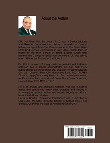 THE YAKURR OF THE MIDDLE CROSS RIVER REGION (NIGERIA) - INTERNATIONAL EDITION