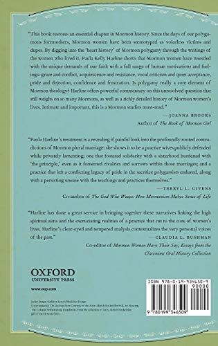 The Polygamous Wives Writing Club: From the Diaries of Mormon Pioneer Women