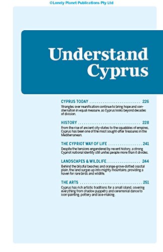 Lonely Planet Cyprus (Travel Guide)