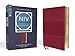 NIV Study Bible, Fully Revised Edition (Study Deeply. Believe Wholeheartedly.), Large Print, Leathersoft, Burgundy, Red Letter, Comfort Print
