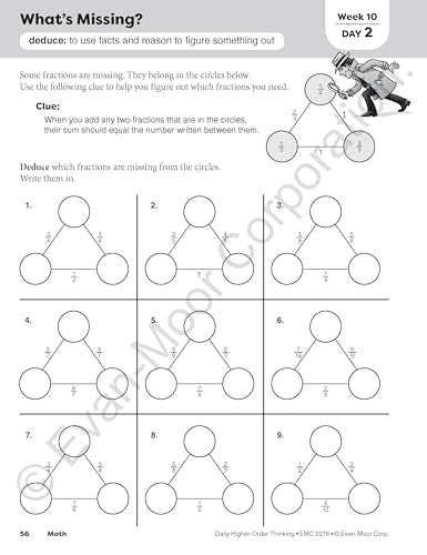Daily Higher-Order Thinking, Grade 6 Teacher Edition