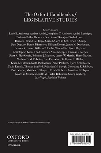 The Oxford Handbook of Legislative Studies (Oxford Handbooks)