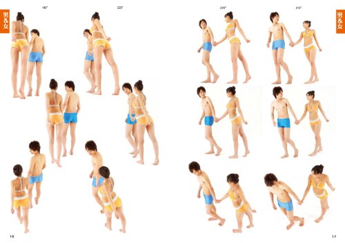 New Pose Catalog - Vol.3 - 2 People - Pose Collection Book