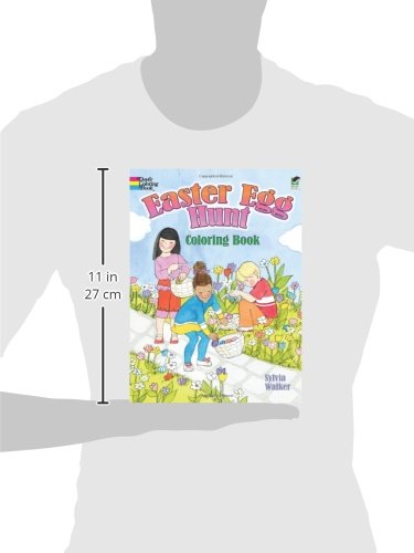 Easter Egg Hunt Coloring Book (Dover Holiday Coloring Book)