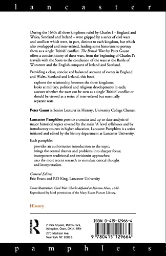 The British Wars, 1637-1651 (Lancaster Pamphlets)
