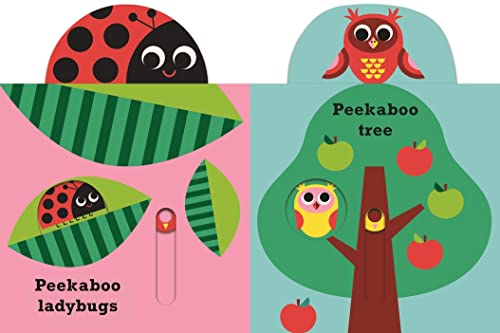 Peekaboo: Bear: (An Interactive Board Book for Babies & Toddlers with Mirror & Sliders to Push, Pull, or Turn. Cute Artwork Includes Ladybugs, Bunnies, Butterflies, & More) (Peekaboo You)