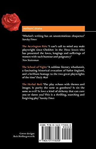Whelan Plays: 1: The Herbal Bed; The School of Night; The Accrington Pals (Contemporary Dramatists)