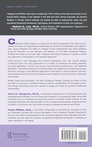 The New Contextual Therapy: Guiding the Power of Give and Take