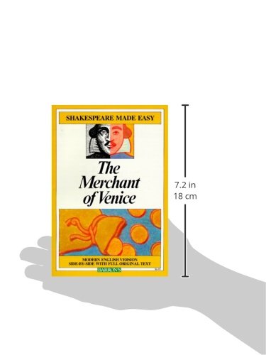 The Merchant of Venice (Shakespeare Made Easy) — back cover