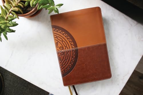 NIV Application Bible, Leathersoft, Brown, Red Letter, Thumb Indexed, Comfort Print: Bringing the Ancient Message of the Bible into Your World (NIV Application Commentary Resources)