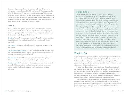 Type 1 Diabetes for the Newly Diagnosed: What to Expect, What To Do, How to Thrive