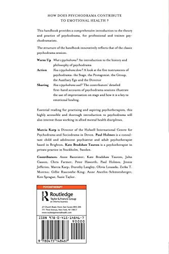 The Handbook of Psychodrama