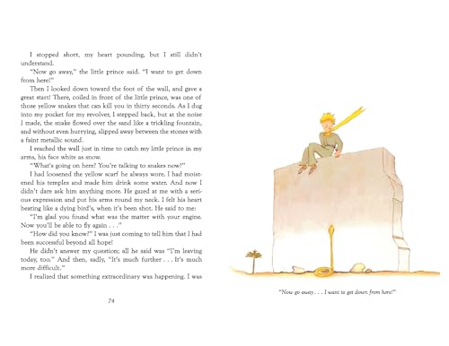 The Little Prince Deluxe Edition: The Timeless Classic with a Touch of Wonder, Experience the Beauty of Seeing with the Heart (Mariner Classics)