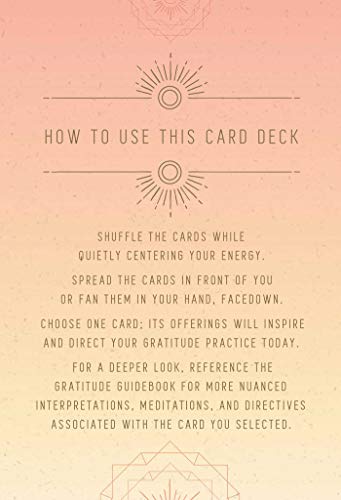 Gratitude: Inspirational Card Deck and Guidebook (Inner World)