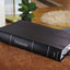 NIV, Thompson Chain-Reference Bible, Large Print, Bonded Leather, Black, Thumb Indexed, Red Letter, Comfort Print