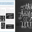 The Complete Book of Chalk Lettering: Create and Develop Your Own Style - INCLUDES 3 BUILT-IN CHALKBOARDS