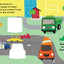 Five 4-Wheeled Friends - Children's Touch and Feel Sound Book with Vehicle Sounds (Little Listeners Library: Baby & Toddler Premium Sound Books)
