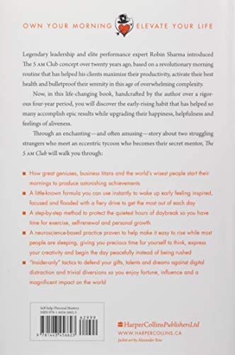 The 5AM Club: Own Your Morning. Elevate Your Life. by Sharma