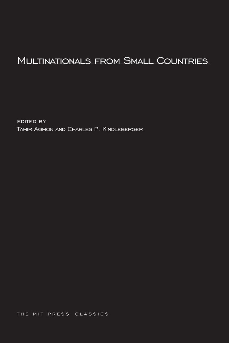 Multinationals from Small Countries (Mit Press)
