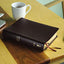 NIV, Reference Bible, Giant Print, Bonded Leather, Burgundy, Red Letter, Thumb Indexed, Comfort Print