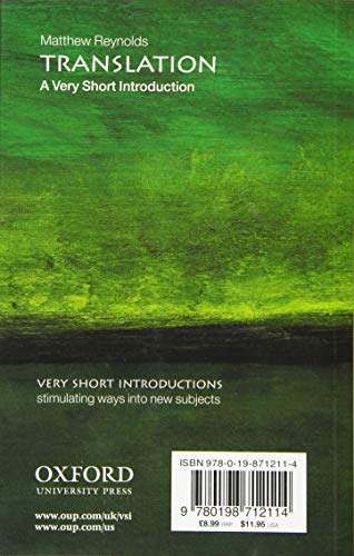 Translation: A Very Short Introduction (Very Short Introductions)