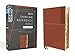 NIV, Thinline Reference Bible (Deep Study at a Portable Size), Large Print, Leathersoft, Brown, Red Letter, Thumb Indexed, Comfort Print