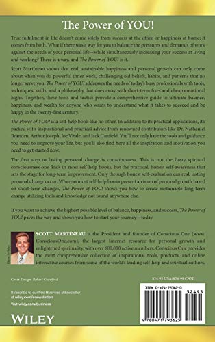 The Power of You!: How YOU Can Create Happiness, Balance, and Wealth