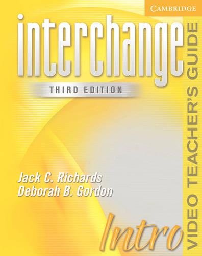 Interchange Intro Video Teacher's Guide (Interchange Third Edition)